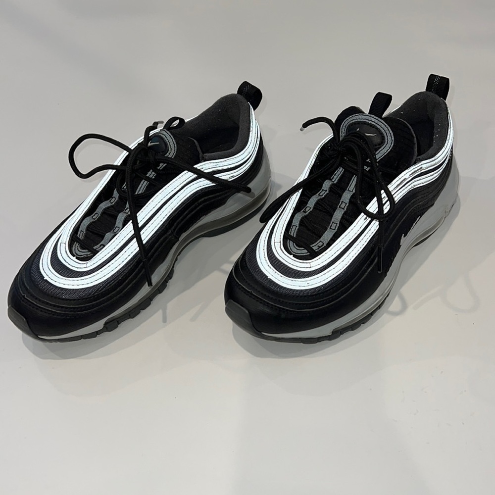 Nike Air Max 97 Y2K GS Womens sneaker Metallic black size 5
